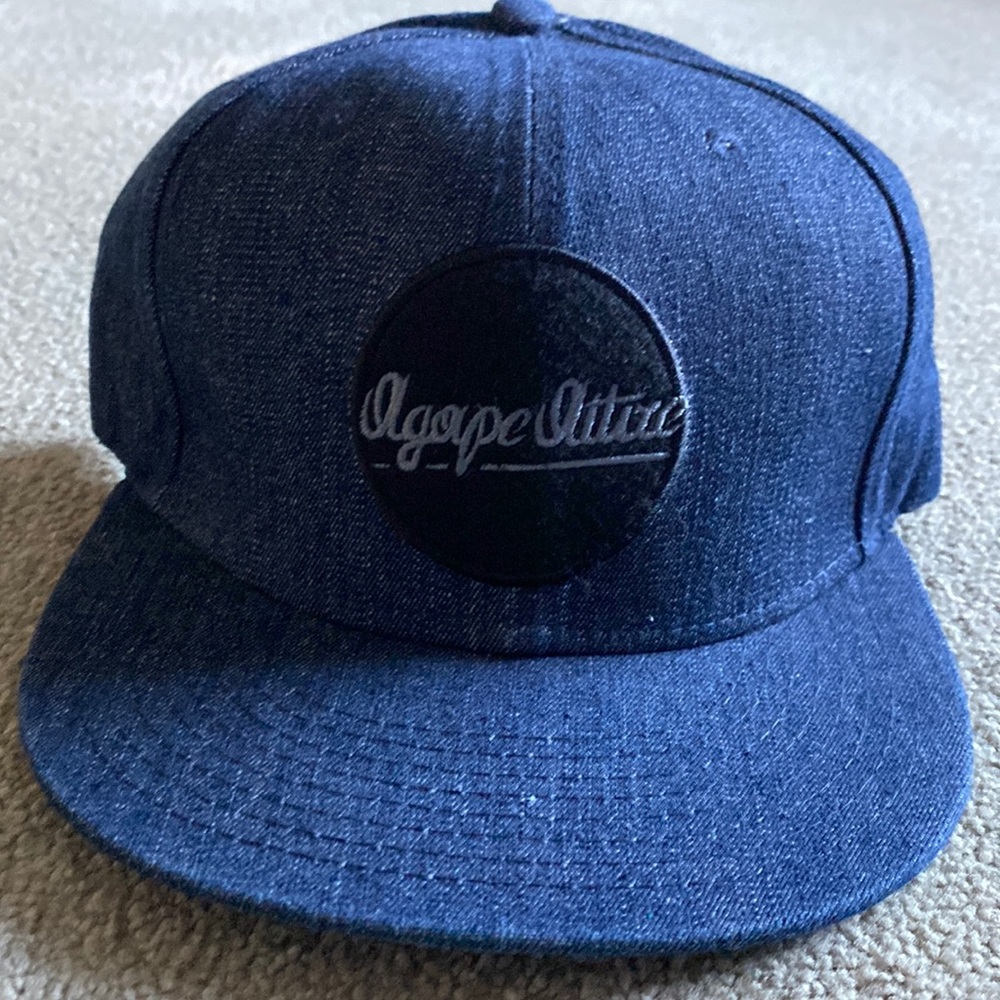 Agape Attire Denim SnapBack Hat